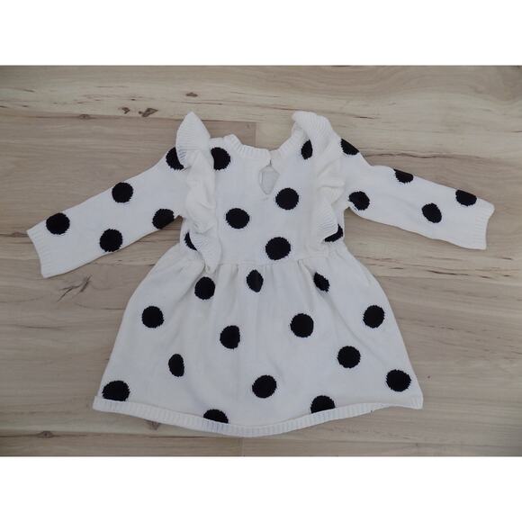 Carter's infant polka dot dress with bloomers size 9 mo.NWOT - Picture 4 of 7